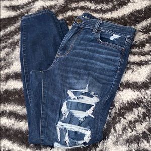 American eagle ripped jeans